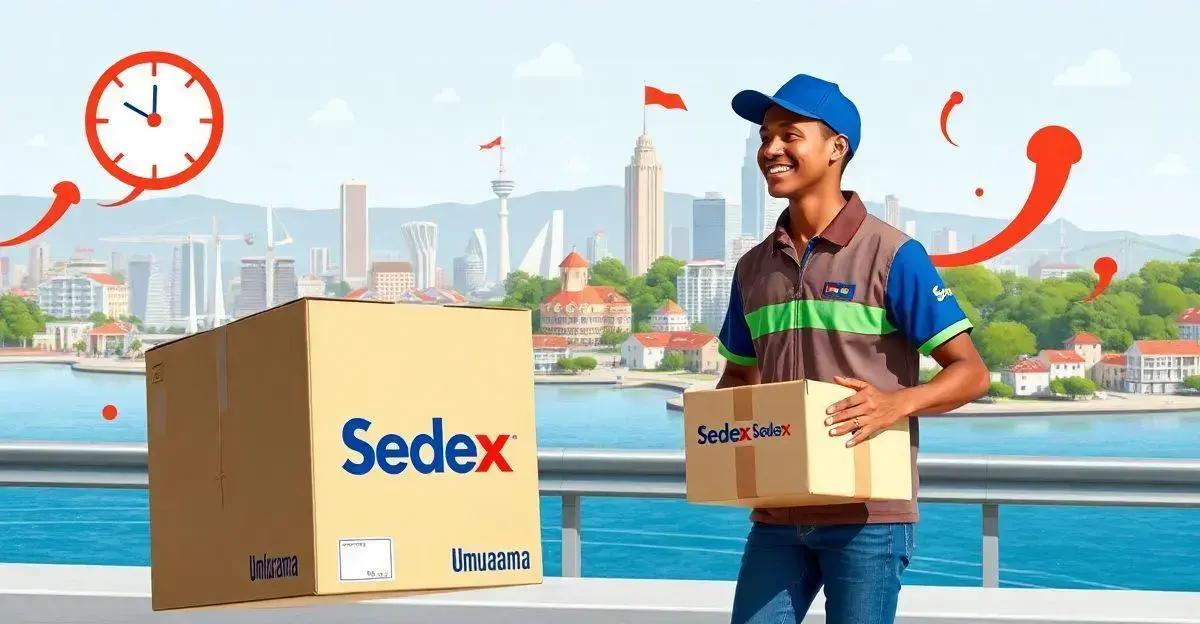 Vantagens do frete tipo sedex em Umuarama